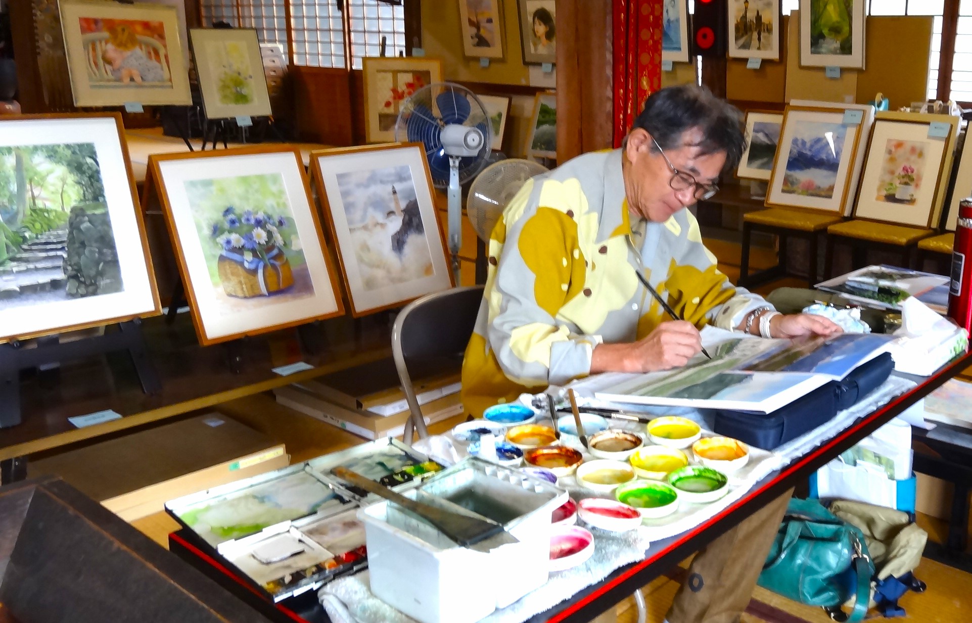 吉田進水彩画展